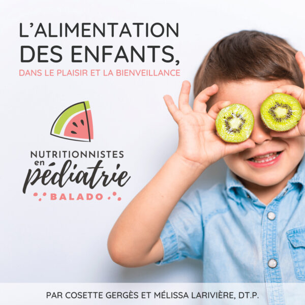 Pochette de L'ALIMENTATION DES ENFANTS dans le plaisir et la bienveillance