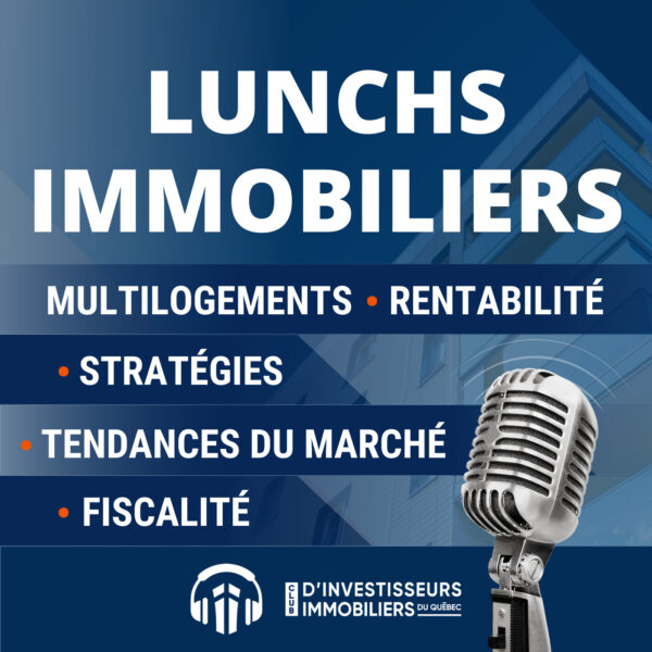 Pochette de Les Lunchs Immobiliers du CiiQ