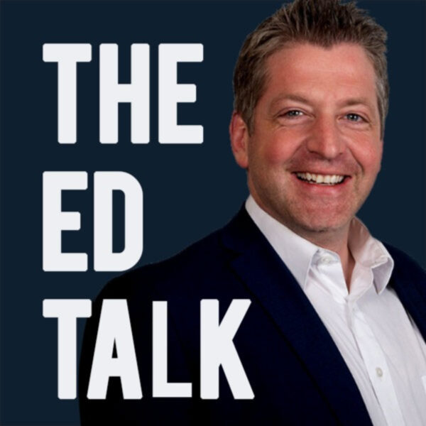 Pochette de The ED Talk, on parle affaires, marketing, vente et CRM avec Eddie Darac